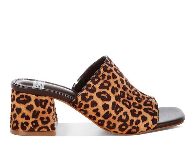 Women's Rag & Co Carmila Dress Sandals in Leopard color