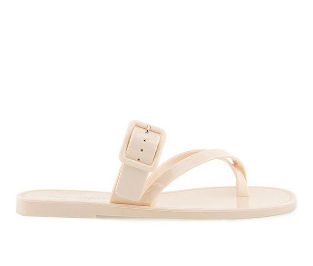 Women's Splendid Susana Jelly Sandals in Oat color