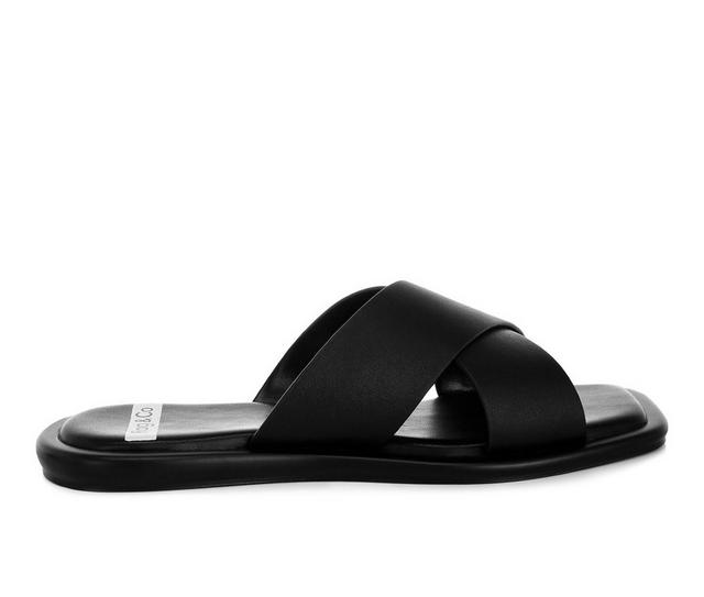 Women's Rag & Co Shosa Sandals in Black color