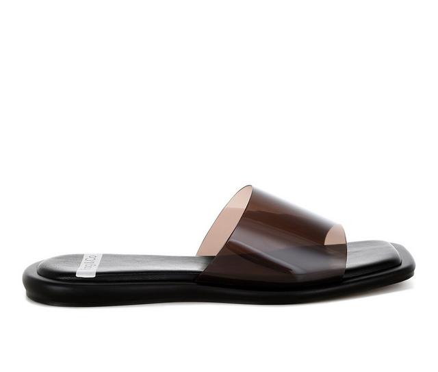 Women's Rag & Co Aponi Sandals in Black color