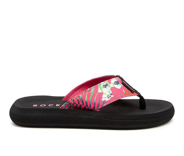 Women's Rocket Dog Spotlight Flip-Flops in Hot Pink color