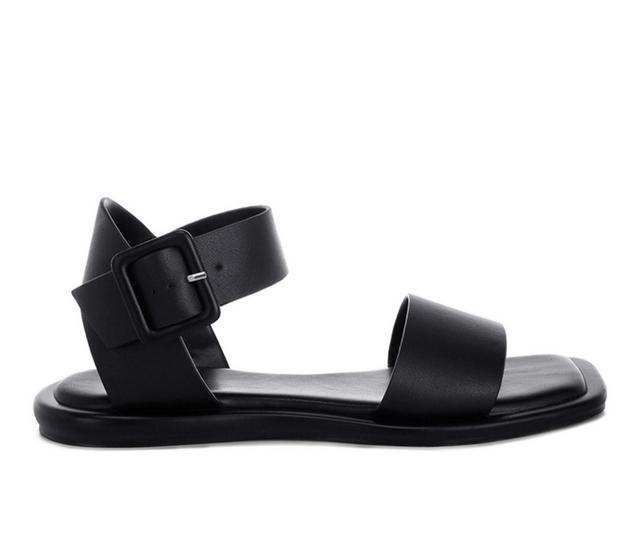 Women's Rag & Co Tayana Sandals in Black color