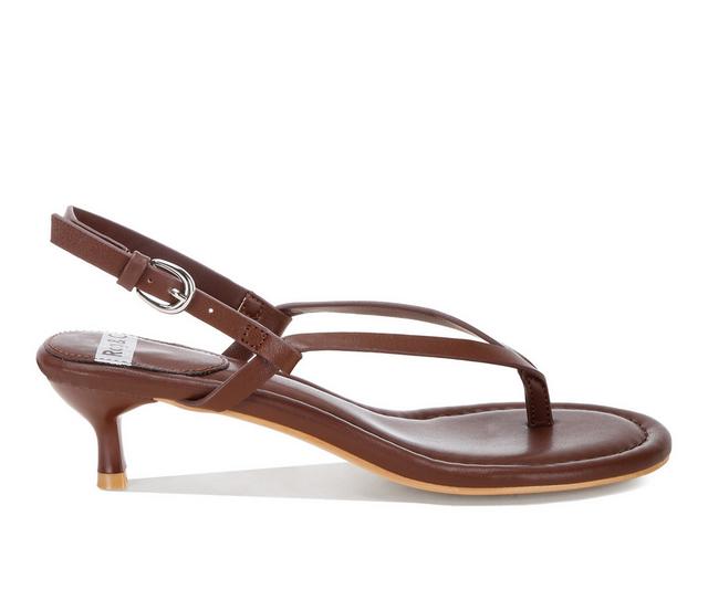 Women's Rag & Co Brisbou Dress Sandals in Brown color