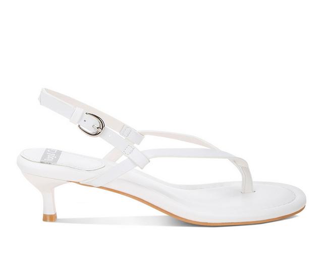 Women's Rag & Co Brisbou Dress Sandals in White color