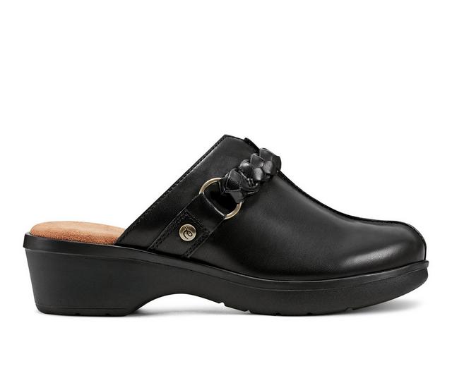 Women's Easy Spirit Paxton Clogs in Black color