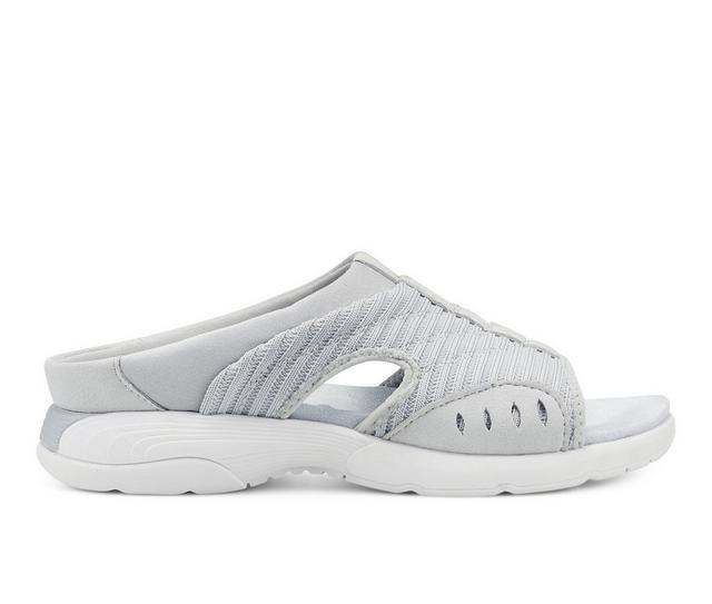 Women's Easy Spirit Traciee Sandals in Light Grey color