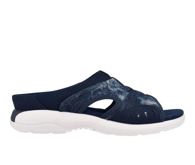 Women's Easy Spirit Traciee Sandals in Denim Tie-Dye color