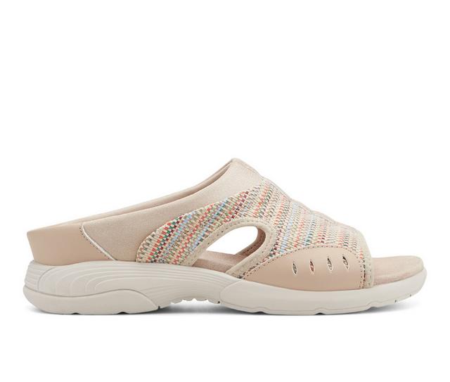 Women's Easy Spirit Traciee Sandals in Natural Multi color