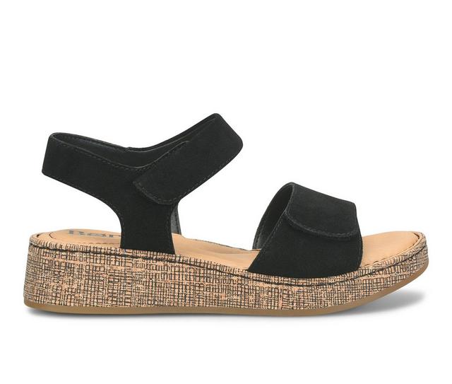 Women's Born Cabanas Wedges in Black color