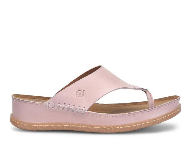 Women's Born Edie Flip-Flops in Purple color