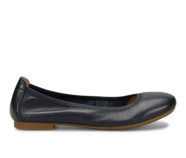 Women's Born Julianne Flats in Navy color