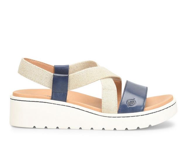 Women's Born Kasady Wedges in Navy color