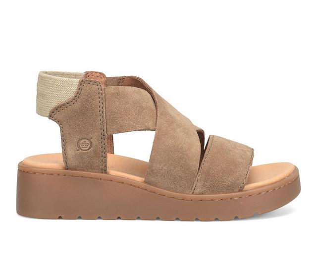 Women's Born Kirby Wedges in Taupe color