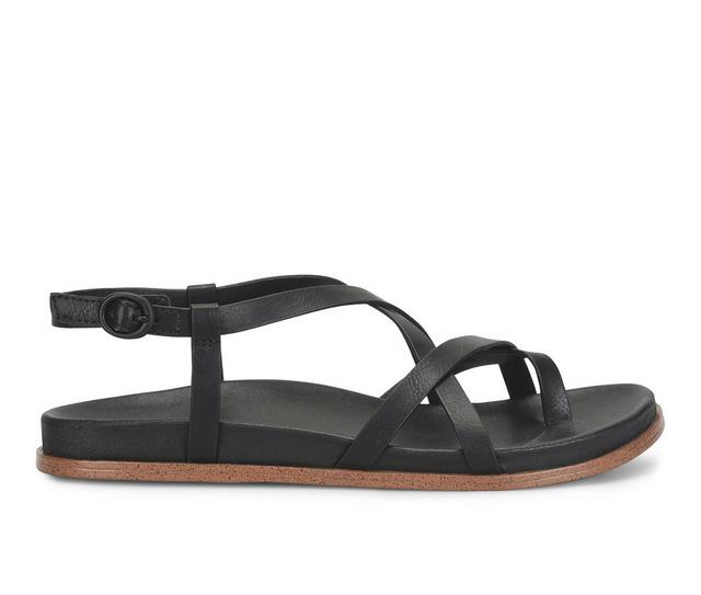 Women's Korks Arica Sandals in Black color