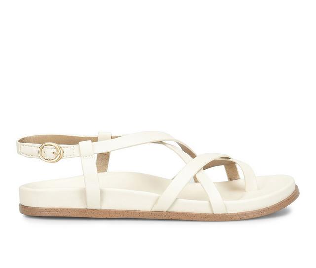 Women's Korks Arica Sandals in Cream color