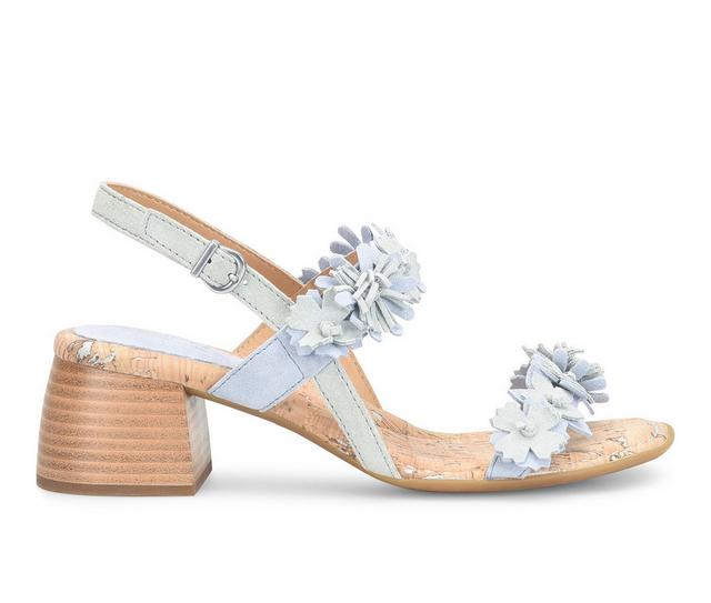 Women's Born Springs Dress Sandals in Light Blue color