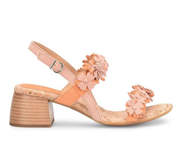 Women's Born Springs Dress Sandals in Light Orange color