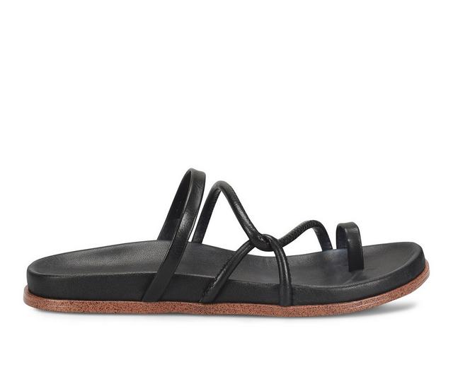 Women's Korks Audra Sandals in Black color