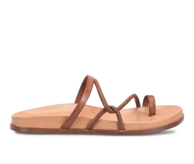 Women's Korks Audra Sandals in Dark Tan color