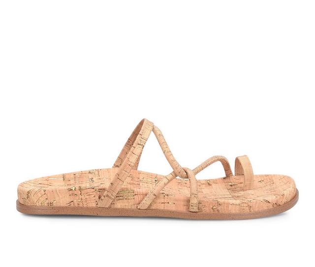 Women's Korks Audra Sandals in Natural Cork color