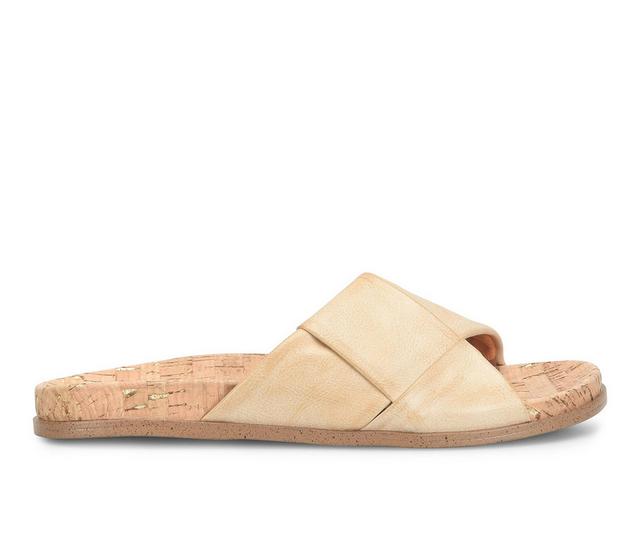 Women's Korks Aurora Sandals in Cream color