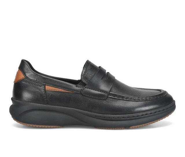 Men's Born Davis Slip-On Shoes in Black color