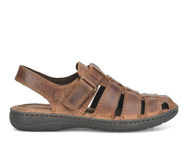 Men's Born Murphy Outdoor Sandals in Rust color