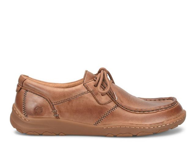 Men's Born Samson Boat Shoes in Brown color