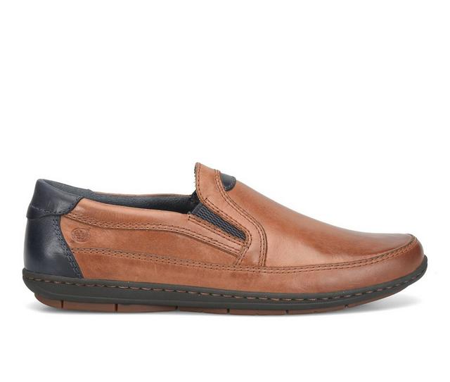 Men's Born Wilkins Slip-On Shoes in Brown color