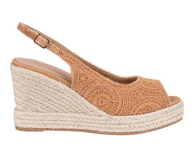 Women's GC Shoes Bowery Wedges in Tan color