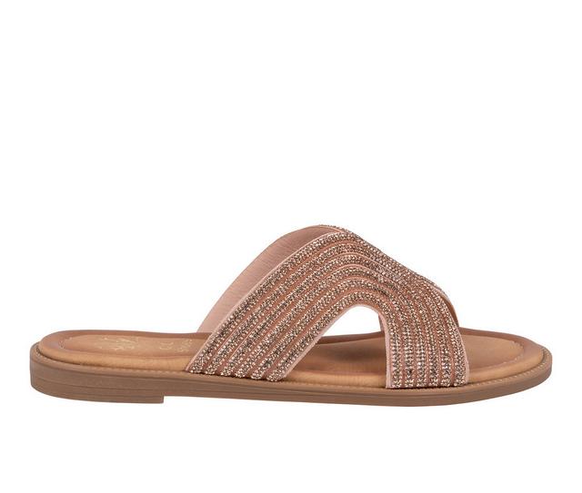 Women's GC Shoes Carline Sandals in Rose Gold color