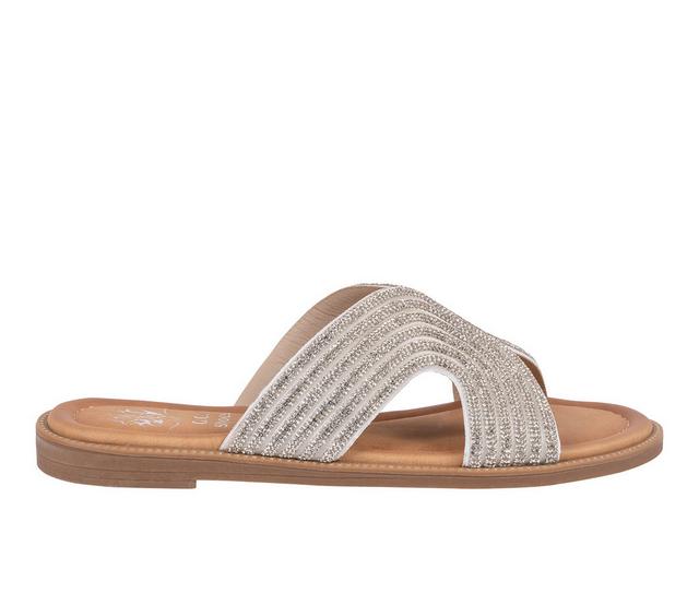 Women's GC Shoes Carline Sandals in Silver color