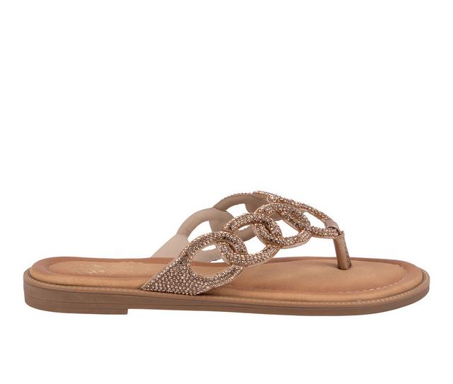 Women's GC Shoes Vania Sandals in Rose Gold color