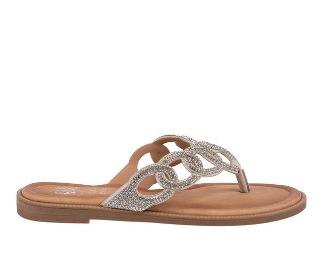 Women's GC Shoes Vania Sandals in Silver color