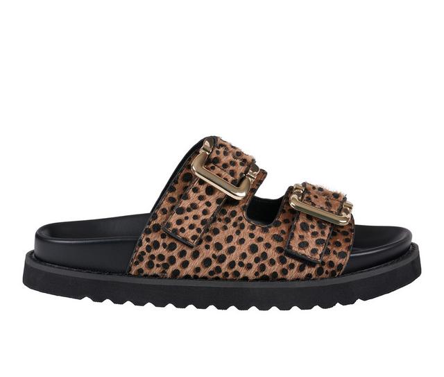 Women's GC Shoes Juno Footbed Sandals in Camel color