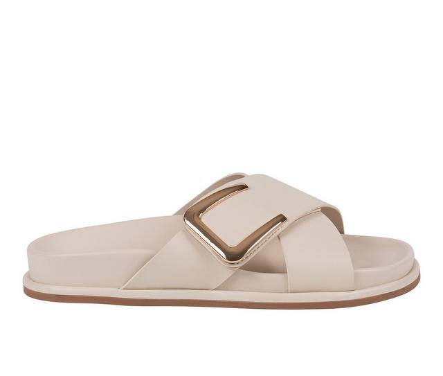 Women's GC Shoes Weekend Footbed Sandals in Beige color