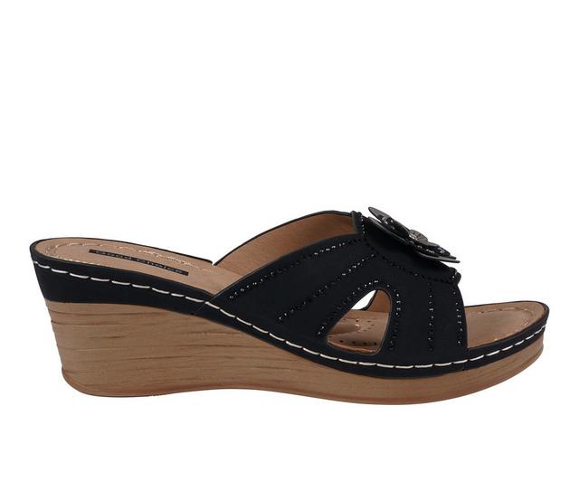 Women's GC Shoes Fiora Wedges in Black color
