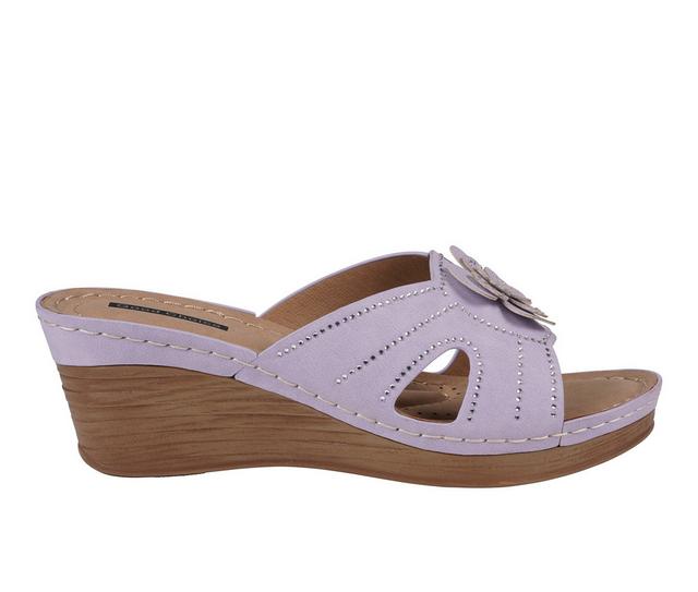 Women's GC Shoes Fiora Wedges in Lilac color