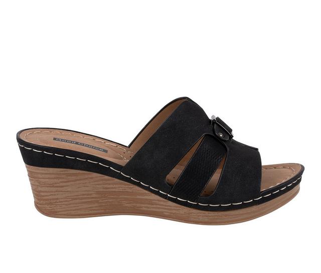Women's GC Shoes Molane Wedges in Black color