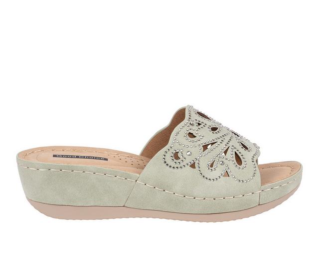 Women's GC Shoes Izzy Wedges in Sage color