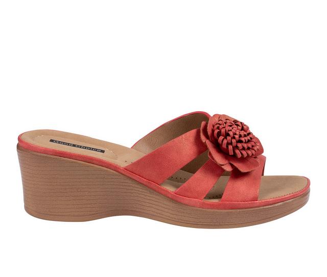 Women's GC Shoes Jenna Wedges in Coral color