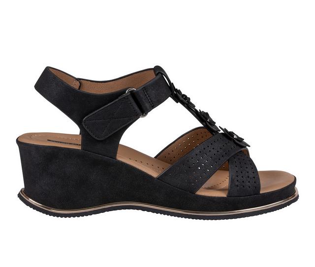 Women's GC Shoes Miko Wedges in Black color