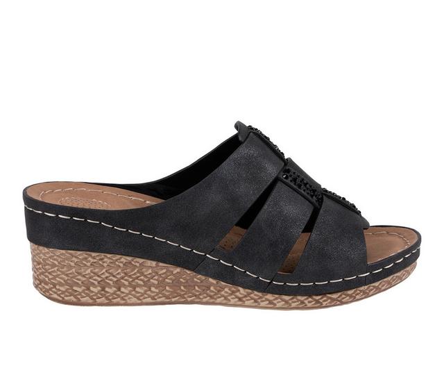 Women's GC Shoes Monte Wedges in Black color