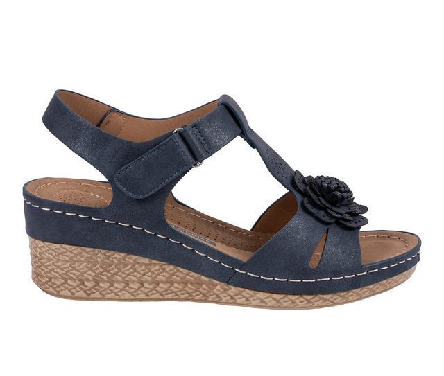 Women's GC Shoes Chirp Wedges in Navy color