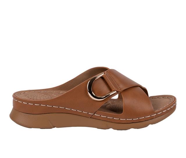 Women's GC Shoes Eanna Sandals in Tan color