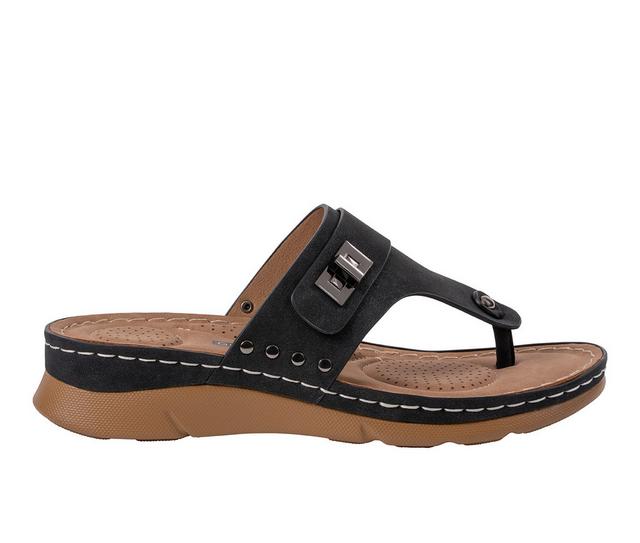 Women's GC Shoes Arla Sandals in Black color