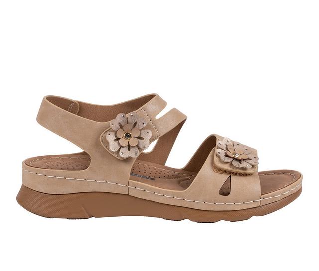 Women's GC Shoes Cadance Sandals in Nude color