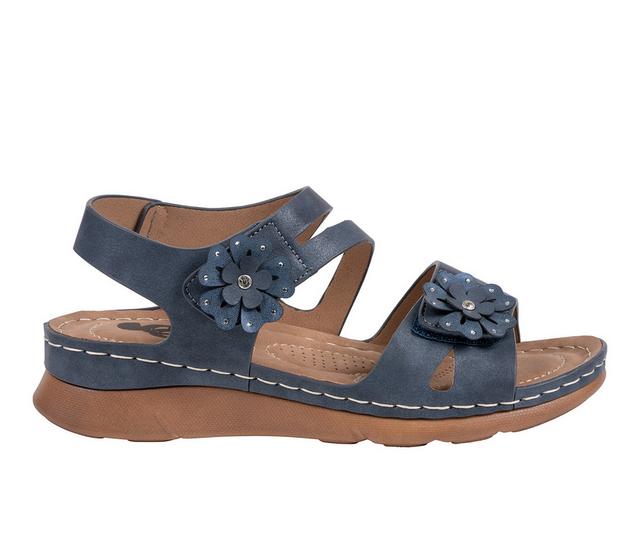 Women's GC Shoes Cadance Sandals in Navy color
