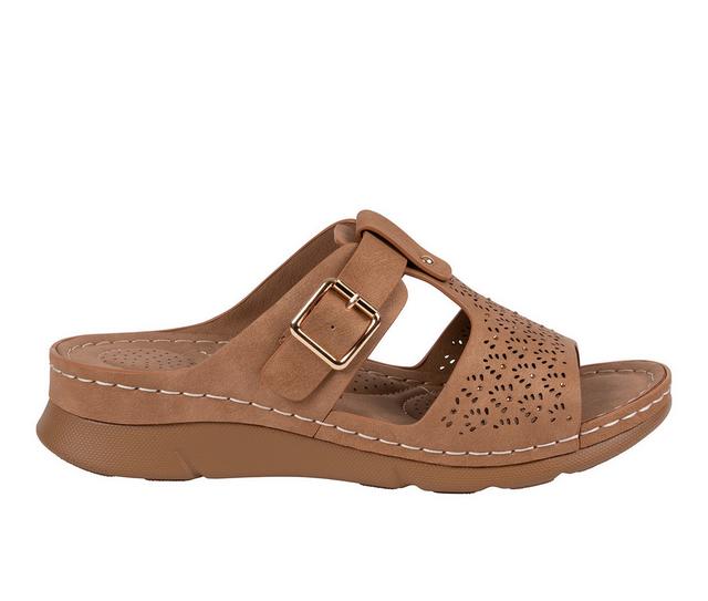 Women's GC Shoes Loni Sandals in Tan color