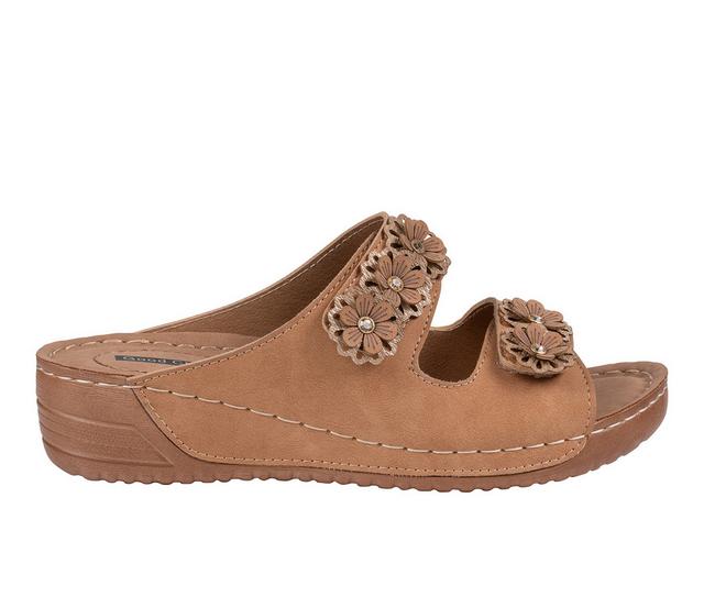 Women's GC Shoes Raelyn Sandals in Tan color